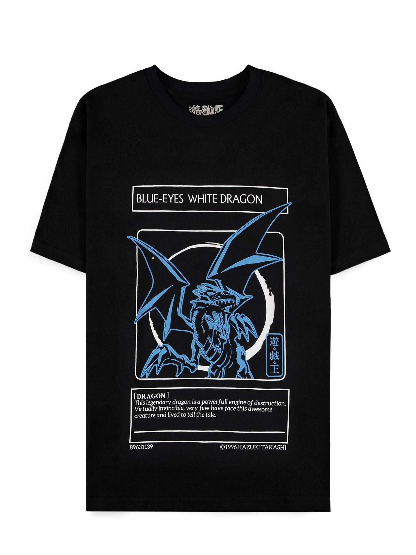 Tričko Yu-Gi-Oh! - Blue-Eyes White Dragon