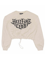 Tričko dámské Stranger Things - Hellfire Club Crop Top (velikost L)