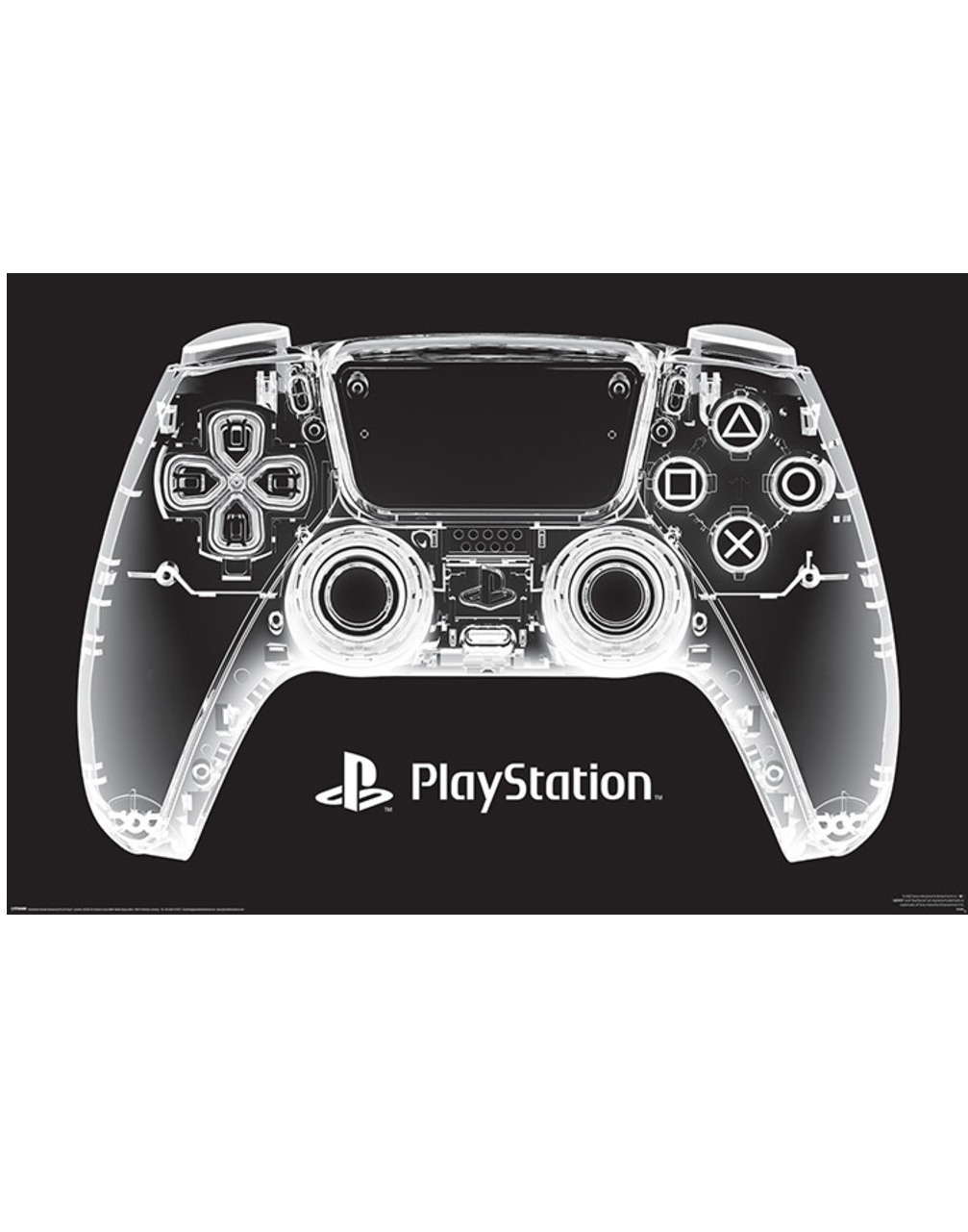 Plakát PlayStation - DualSense