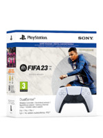 Ovladač DualSense - Bílý + FIFA 23