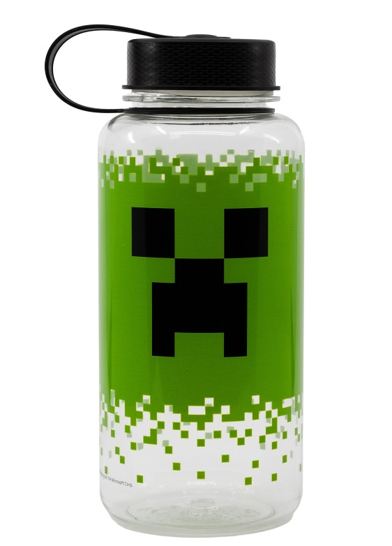 Láhev na pití Minecraft - Creeper Tritan