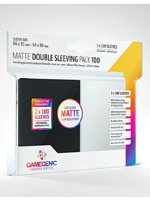 Ochranné obaly na karty Gamegenic - Matte Double Sleeving Pack (2x 100 ks)