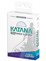 Levně Ochranné obaly na karty Ultimate Guard - Katana Inner Sleeves Standard Size Transparent (100 ks)