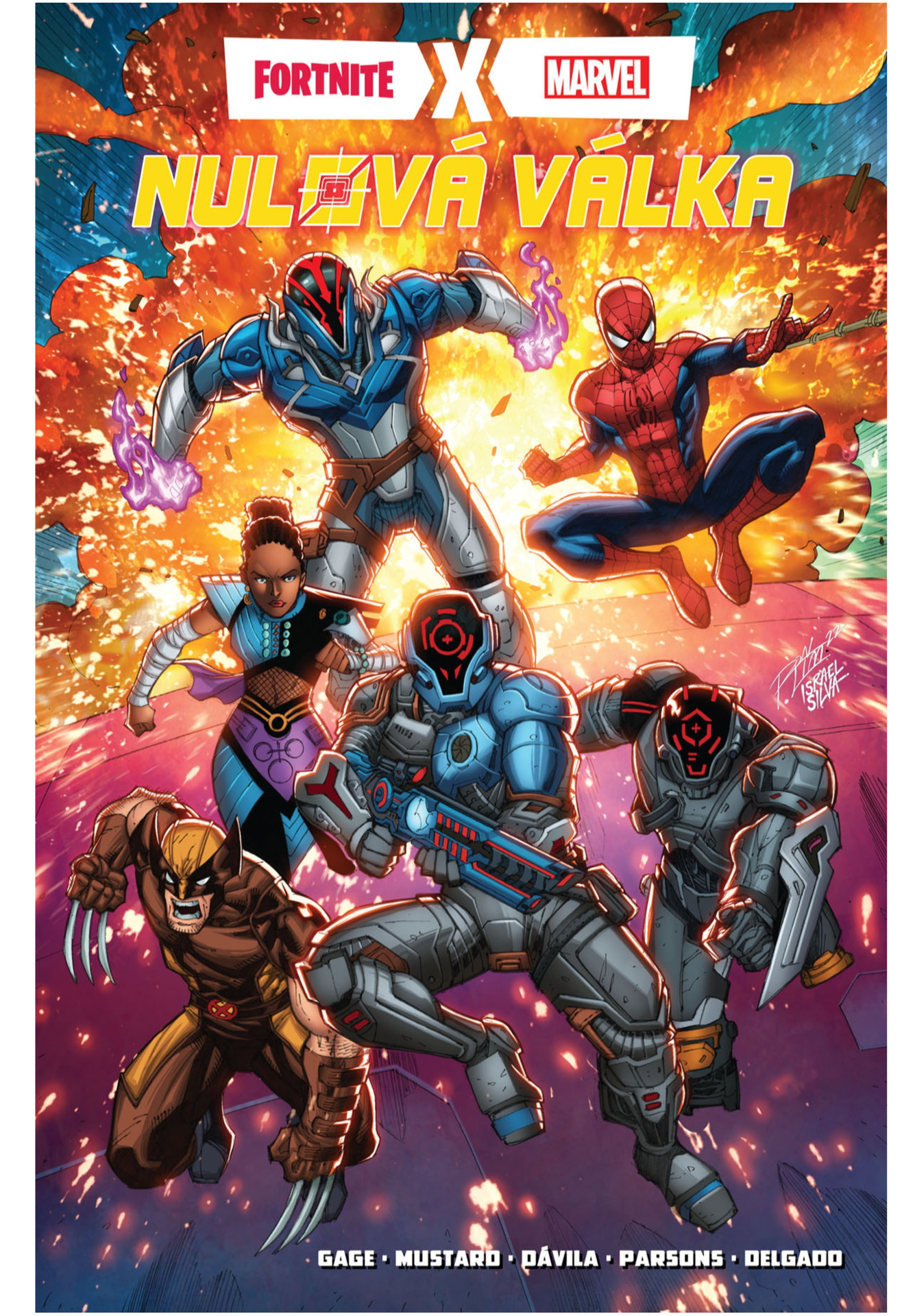 Komiks Fortnite x Marvel: Nulová válka 1-5 (souborné vydání)