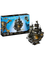 3D Puzzle Pirates of the Caribbean - Black Pearl LED Edition