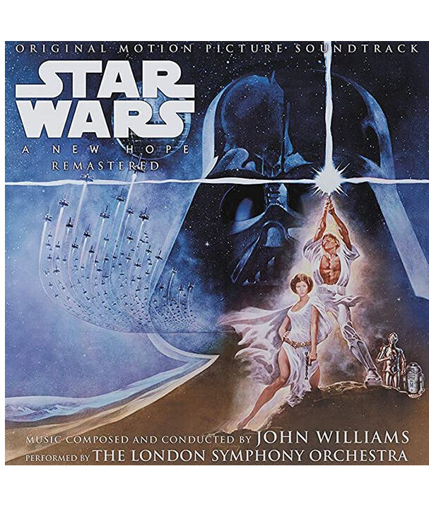 Oficiální soundtrack Star Wars - A New Hope na 2x LP