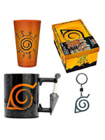 Dárkový set Naruto - Shippuden (sklenice, hrnek, klíčenka)
