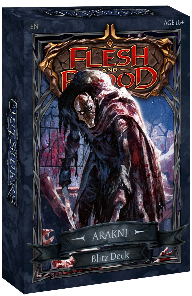 Karetní hra Flesh and Blood TCG: Outsiders - Arakni Blitz Deck