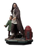 Soška Star Wars: Obi-Wan Kenobi - Obi-Wan Young Leia Art Scale 1/10 (Iron Studios)