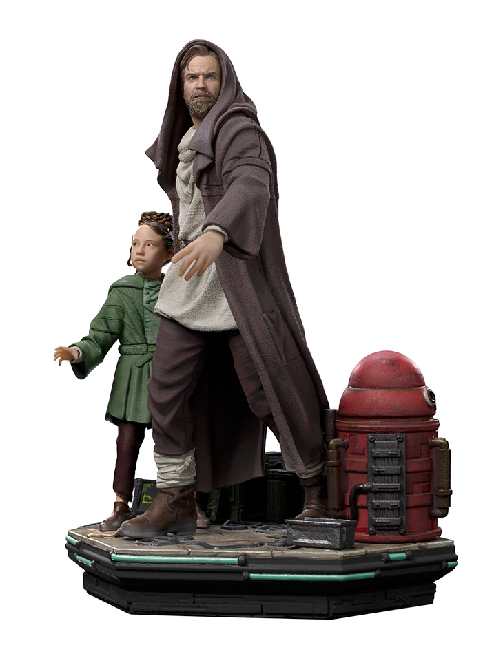 Figurka Star Wars: Obi-Wan Kenobi - Obi-Wan & Young Leia Art Scale 1/10 (Iron Studios)