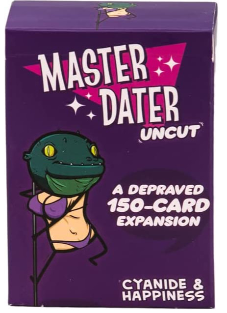 Karetní hra Cyanide & Happiness - Master Dater: Uncut Expansion (rozšíření)