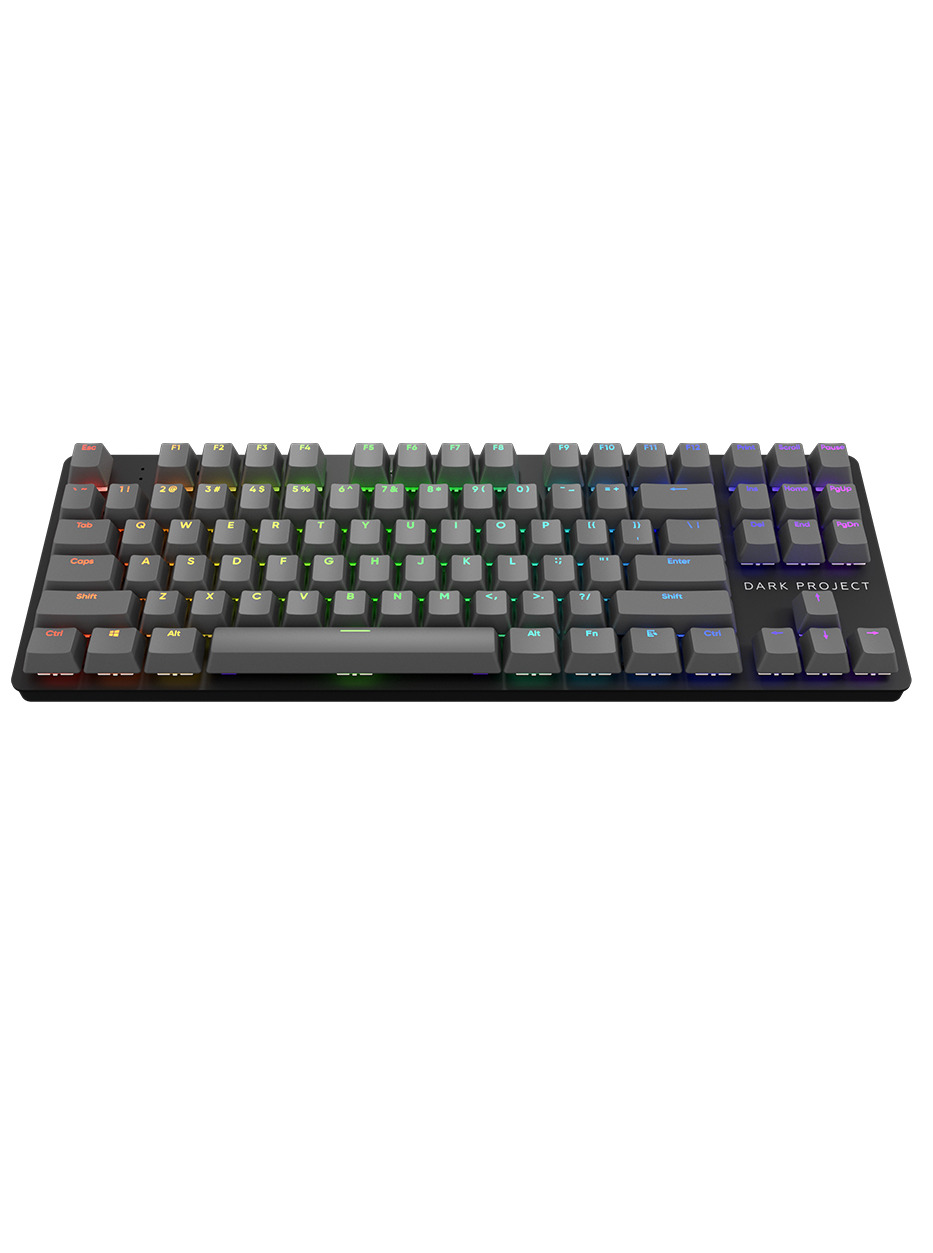 Herní klávesnice Dark Project - One KD87A Keyboard ABS Gateron Mechanical Red EU