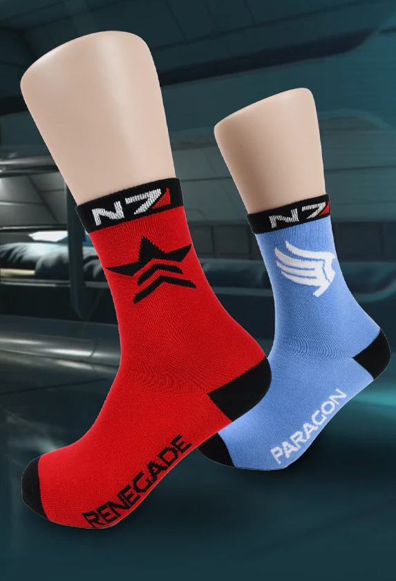 Set ponožek Mass Effect - Paragon & Renegade