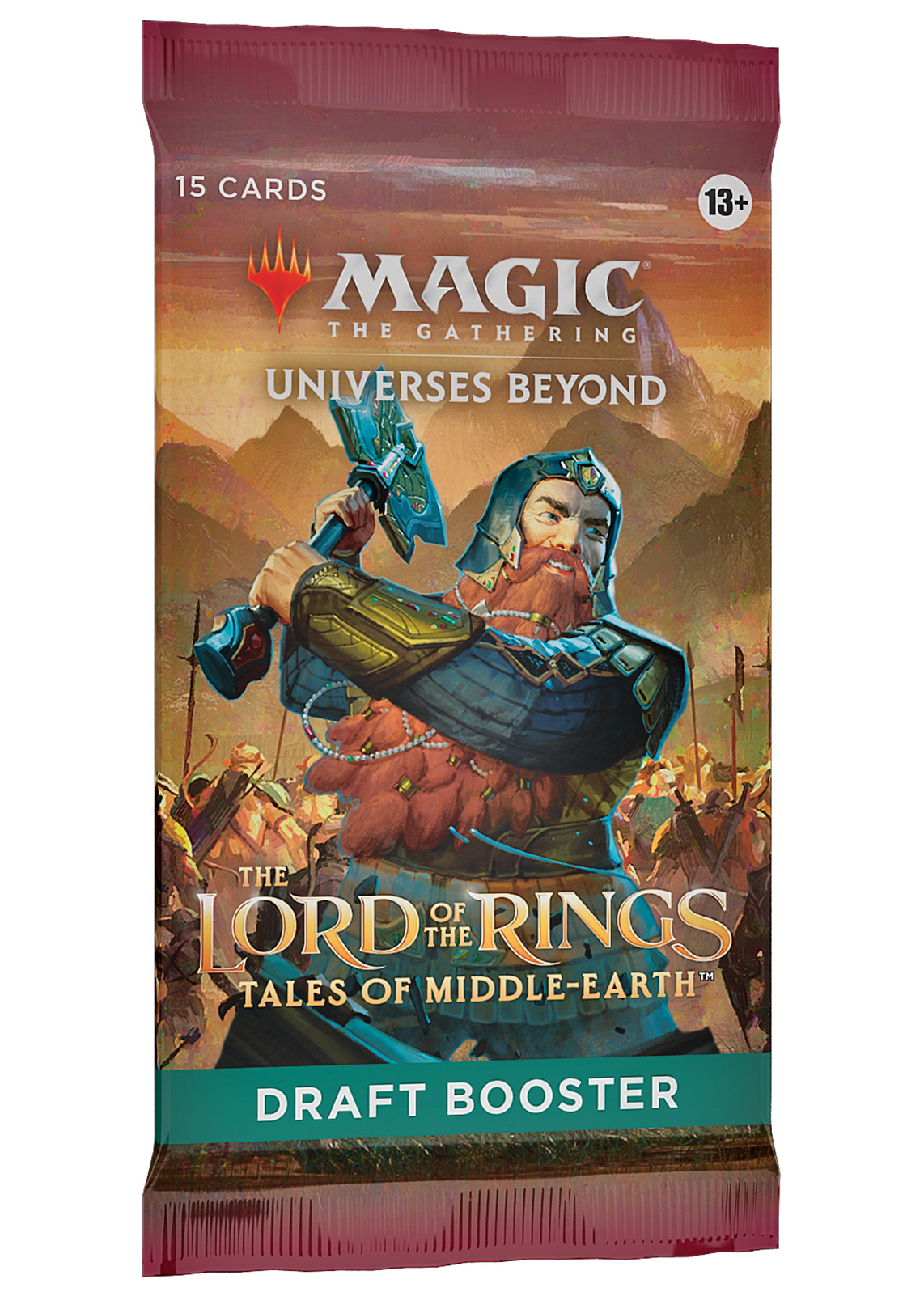 Karetní hra Magic: The Gathering Universes Beyond - LotR: Tales of the Middle Earth Draft Booster (15 karet)