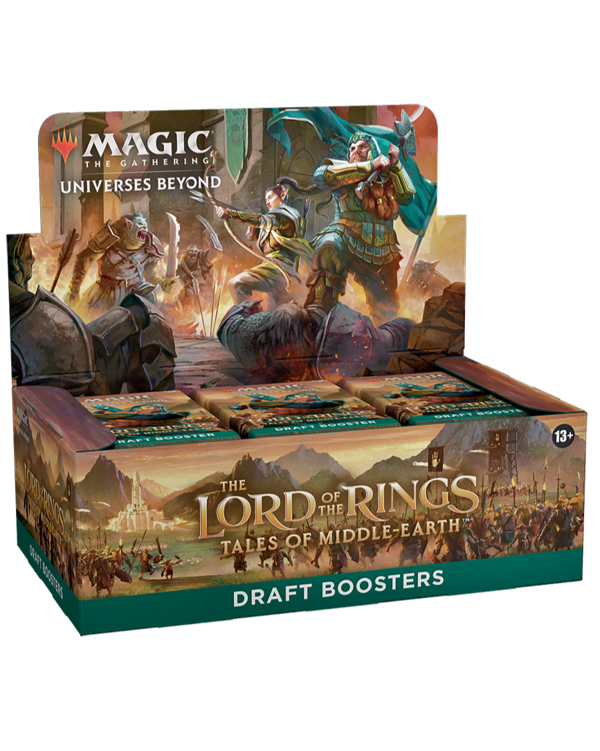 Karetní hra Magic: The Gathering Universes Beyond - LotR: Tales of the Middle Earth Draft Booster Box (36 boosterů)