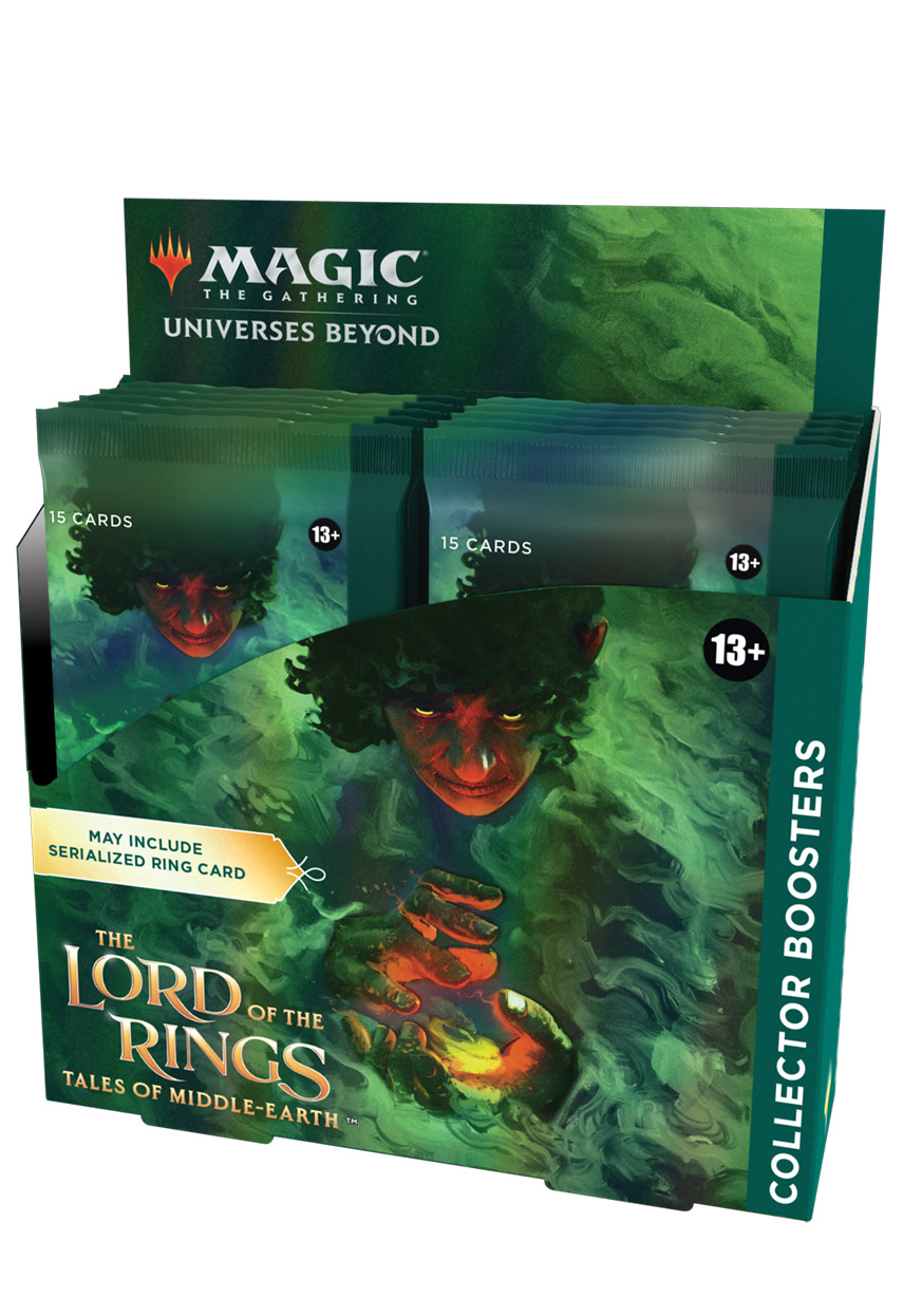 Karetní hra Magic: The Gathering Universes Beyond - LotR: Tales of the Middle Earth - Collector Booster Box (12 boosterů)