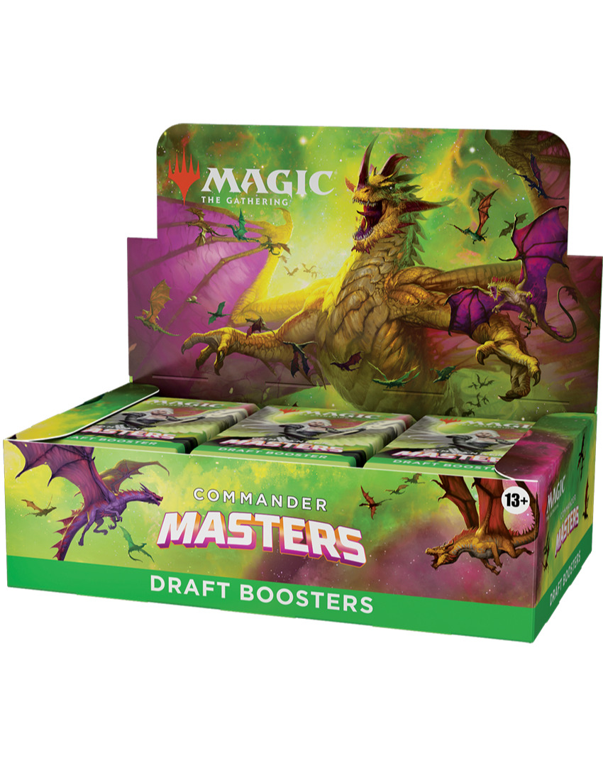 Karetní hra Magic: The Gathering Commander Masters Draft Booster Box (24 boosterů)