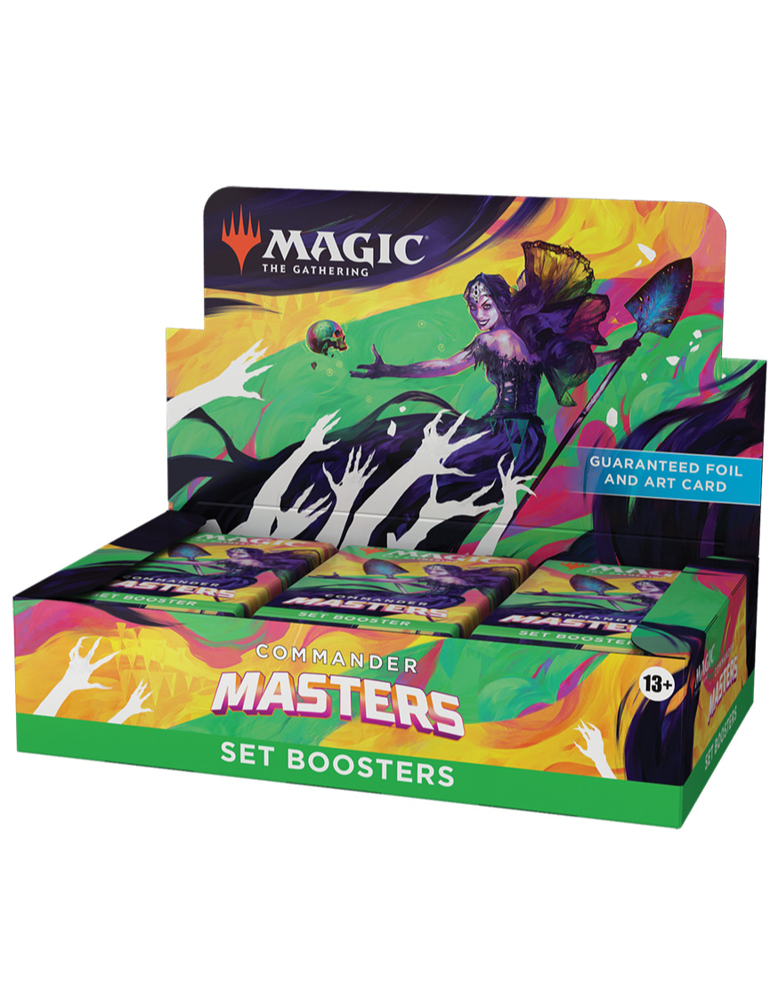 Karetní hra Magic: The Gathering Commander Masters Set Booster Box (24 boosterů)