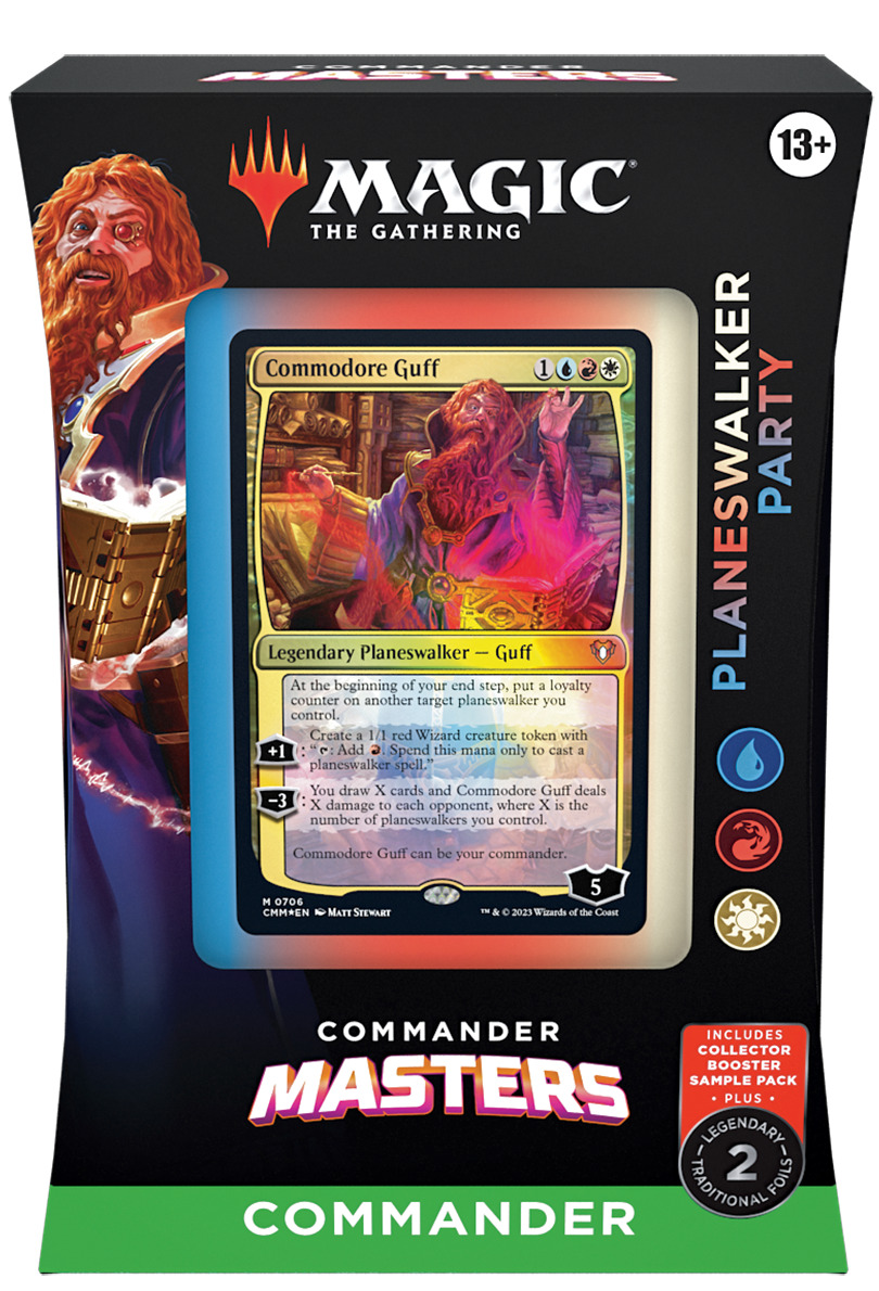 Karetní hra Magic: The Gathering Commander Masters Planeswalker Party (Commander Deck)