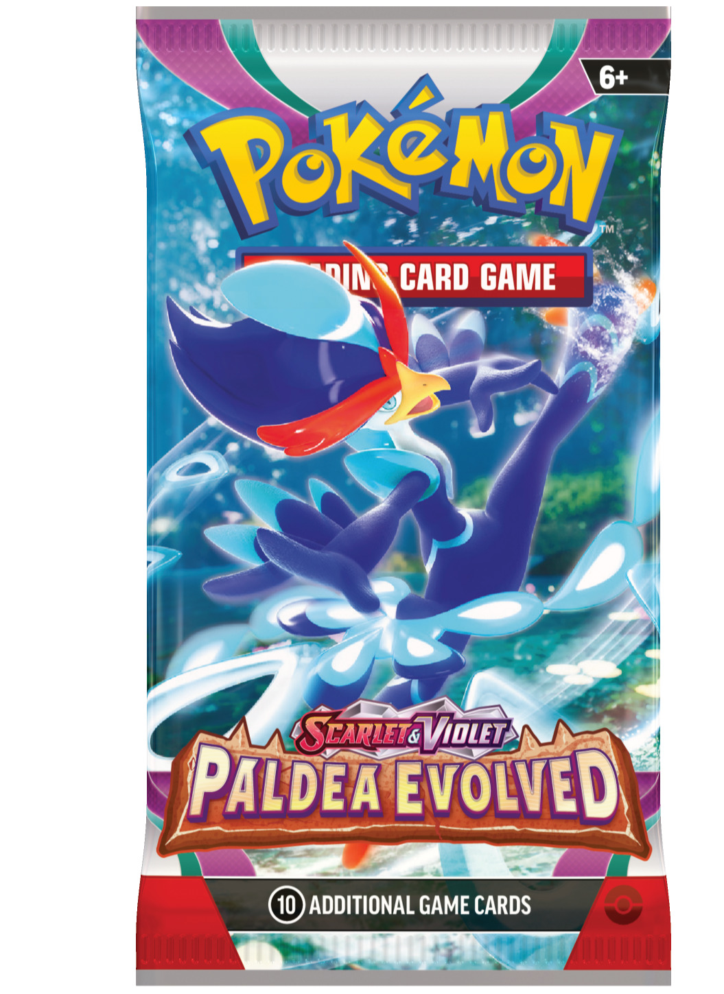 Karetní hra Pokémon TCG: Scarlet & Violet - Paldea Evolved Booster (10 karet)