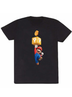Tričko Super Mario Bros. - Mario Coin (velikost S)