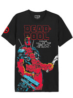 Tričko Deadpool - Call Me The Merc (velikost L)