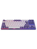 Herní klávesnice Dark Project - One KD87A Violet/White G3MS Mechanical (ENG)