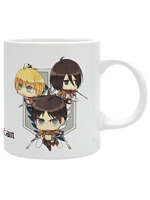 Hrnek Attack on Titan - Chibi Trio