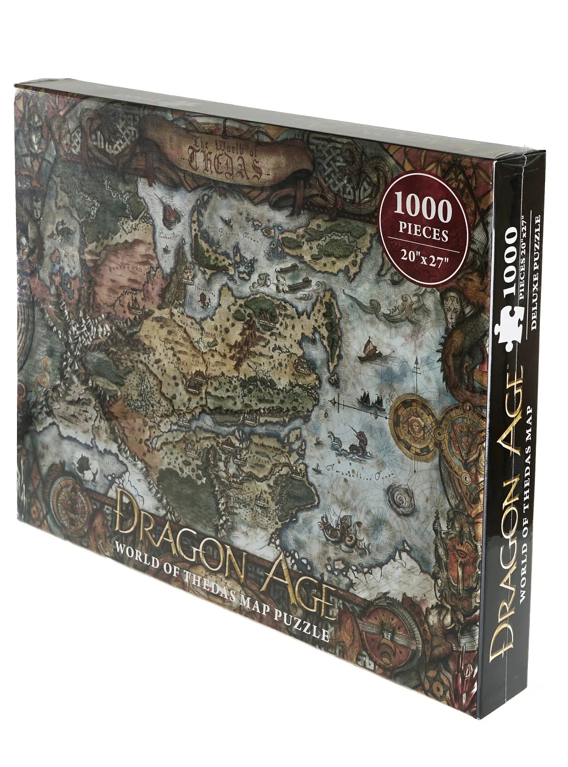 Puzzle Dragon Age World of Thedas Map (Dark Horse) Xzone.cz