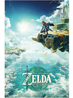 Levně Plakát The Legend of Zelda: Tears of the Kingdom - Hyrule Skies