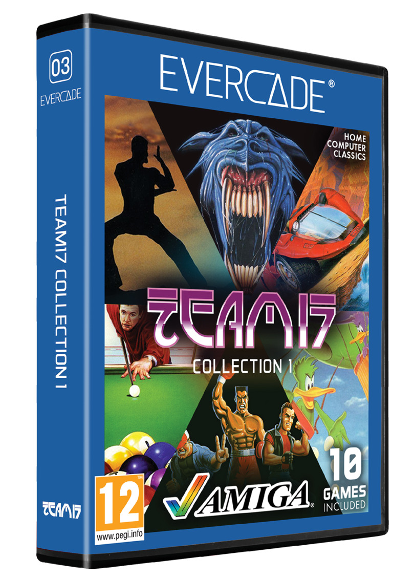Cartridge pro retro herní konzole Evercade - Team17 Collection 1 (PC)