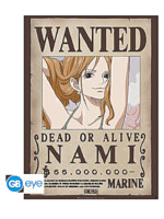 Plakát One Piece - Wanted Nami