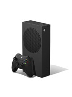 Konzole Xbox Series S 1TB (Carbon Black) + DÁREK: Konzole Xbox Series X - Klíčenka a litografie