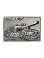 Sběratelská plaketka World of Tanks - Škoda T-56 (Xzone Exclusive)