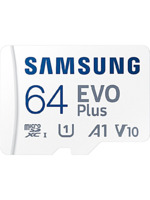Paměťová karta Samsung micro SDXC 64GB EVO Plus + SD adaptér