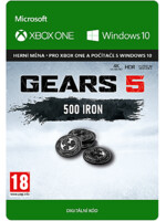 Gears 5 - Virtuální měna - 500 želez (XBOX DIDGITAL)