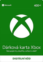 Microsoft Xbox Live - Dárková karta 400 kč - [pro CZ účty] - digital