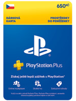 PlayStation Store el. peněženka - 650 Kč (PS DIGITAL)