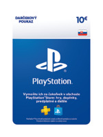 SK - PlayStation Store – Dárková karta - 10 EUR (DIGITAL) (PS4)