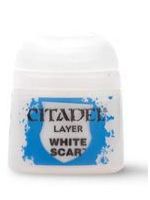 Citadel Layer Paint (White Scar) - krycí barva, bílá