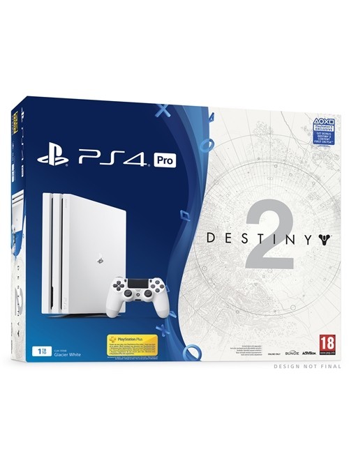 Konzole PlayStation 4 Pro 1TB Glacier White + Destiny 2 (PS4)