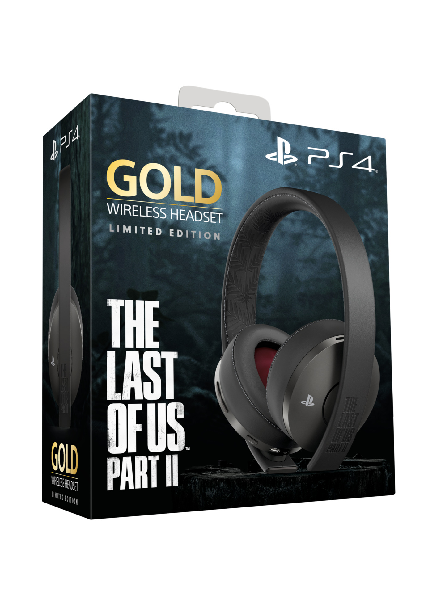 Playstation Gold Wireless Headset Limited Edition The Last of Us Part