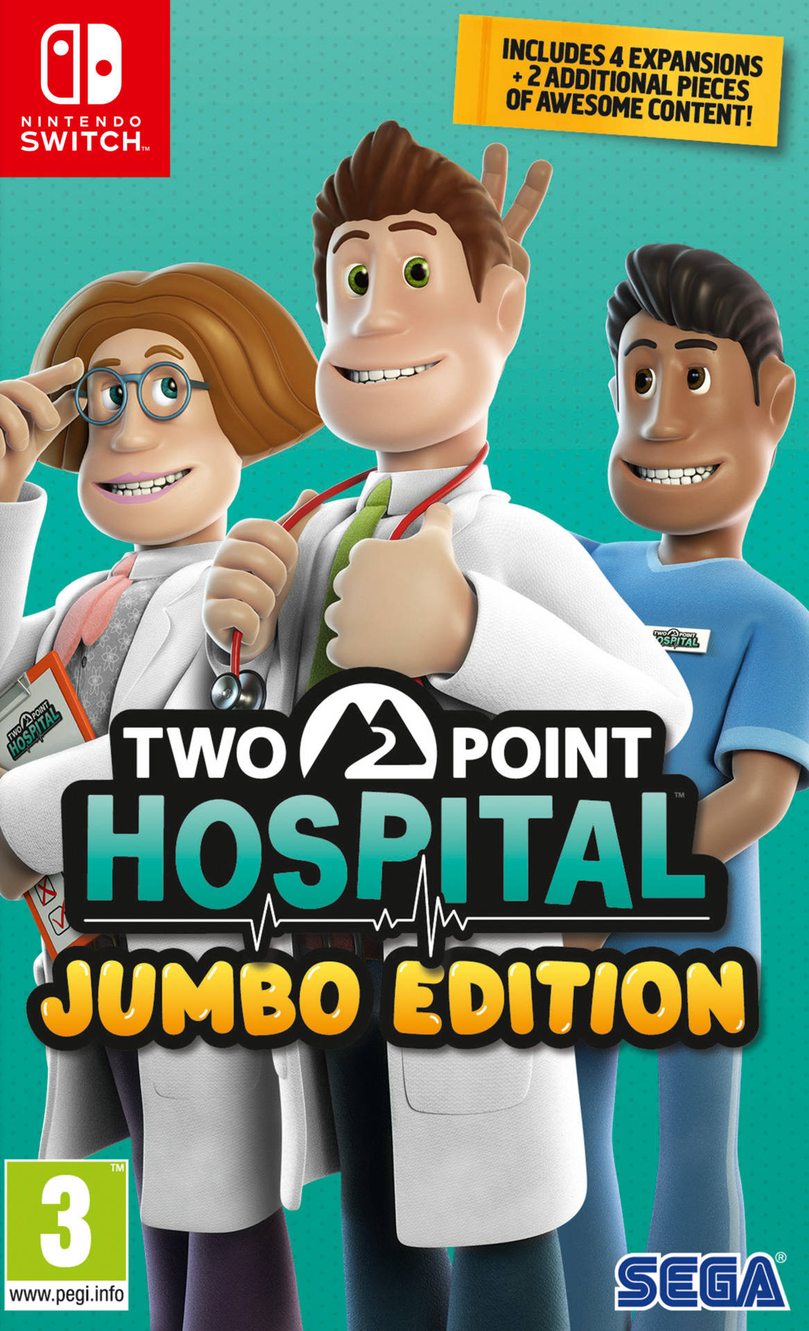 Two Point Hospital - JUMBO Edition (SWITCH)