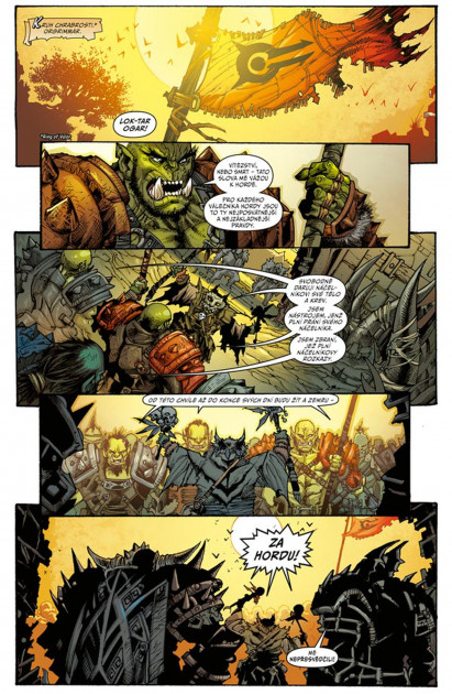 Komiks World of Warcraft: PokrevnÃ­ pÅÃ­saha