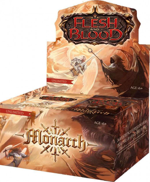Karetní hra Flesh and Blood TCG: Monarch - Unlimited Booster Box (24 boosterů)