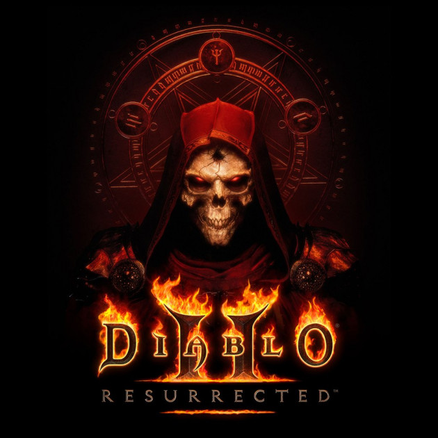 TriÄko Diablo II: Resurrected - Key to Darkness (velikost S)