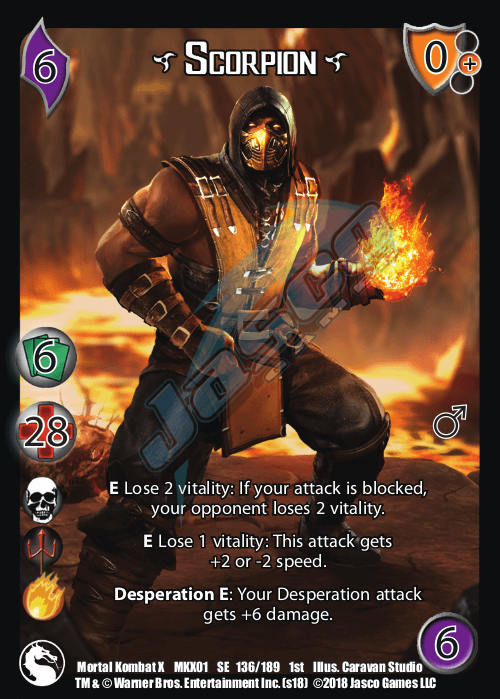 Kartová hra Mortal Kombat X CCG 2Player Turbo Box Xzone.sk