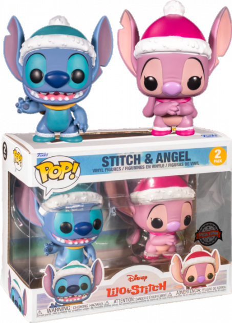 Figurka Disney - Stitch and Angel 2-Pack Special Edition (Funko POP! Disney)