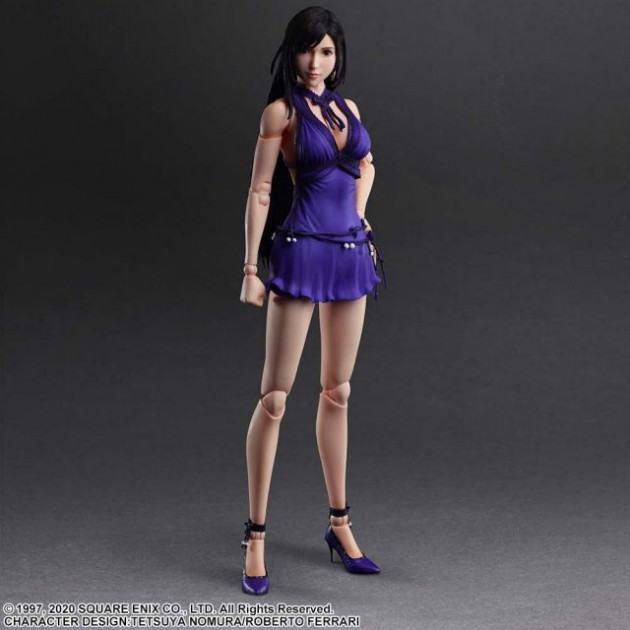 Final Fantasy VII Remake Play Arts Kai Action Figure Tifa Lockhart Dress Ver.