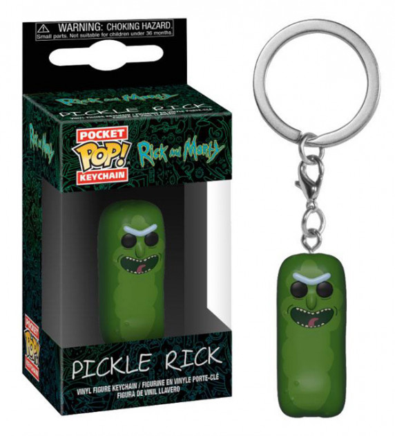 KlÃ­Äenka Rick and Morty - Pickle Rick (Funko)